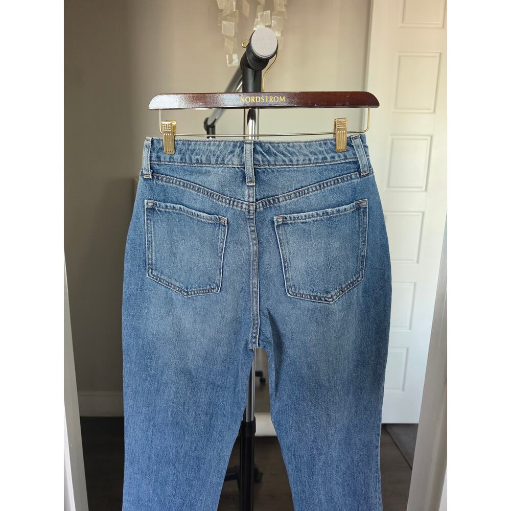 Old Navy High Rise Straight Blue Jeans Size 4 - Picture 5 of 6